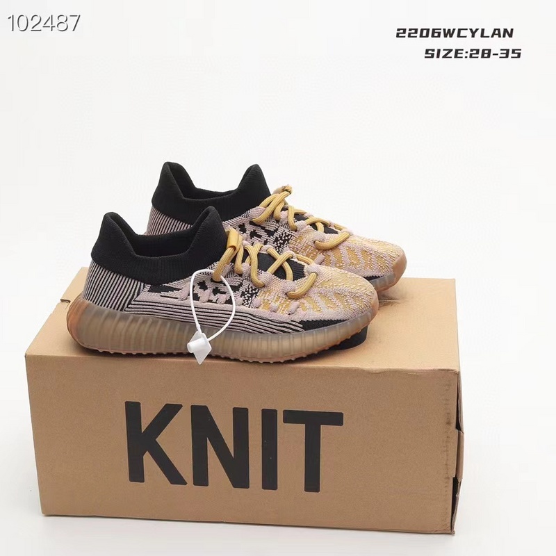 28-35 Adidas adidas year boost 350V2 coconut children_s shoes BASF popcorn leisure sports running shoes 2206wcylan-5639dfad